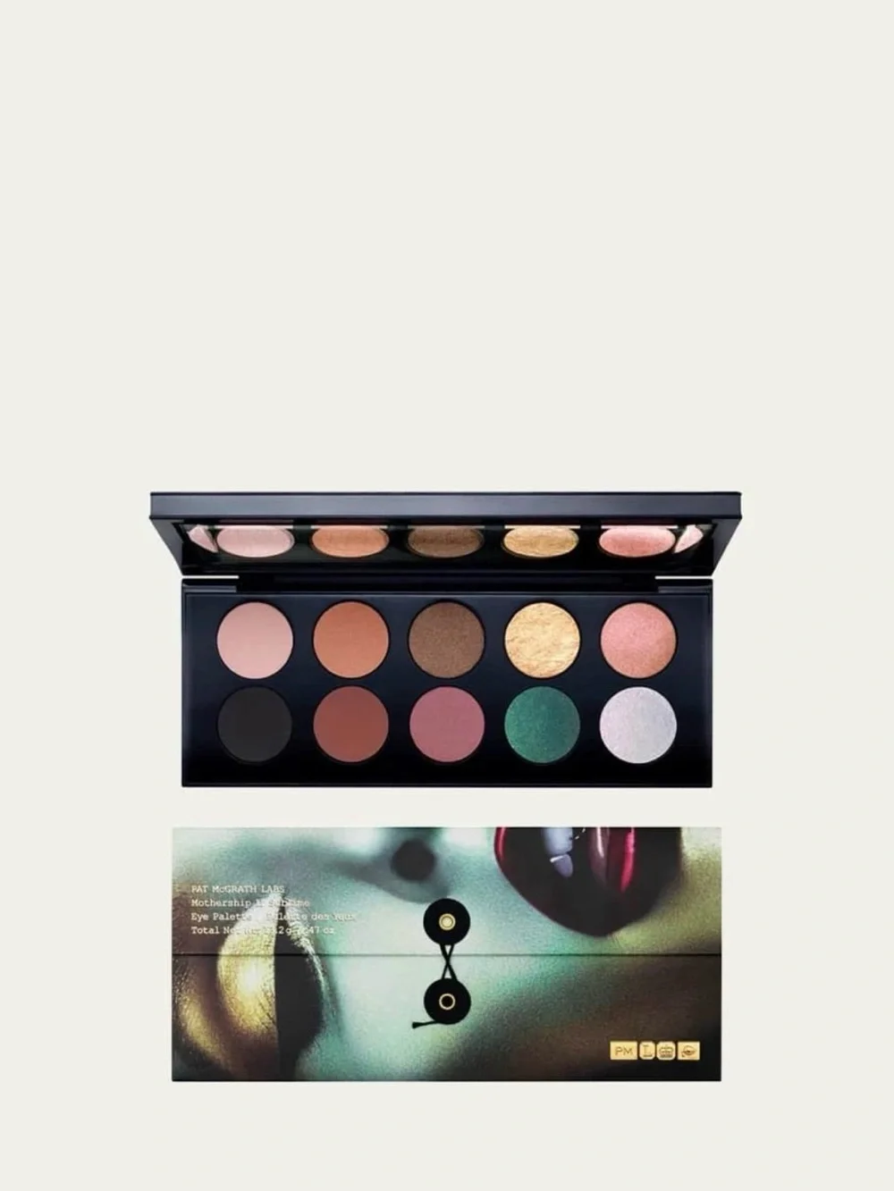 Pat McGrath Labs Mothership II Sublime Eyeshadow Palette. Swatched a few times .